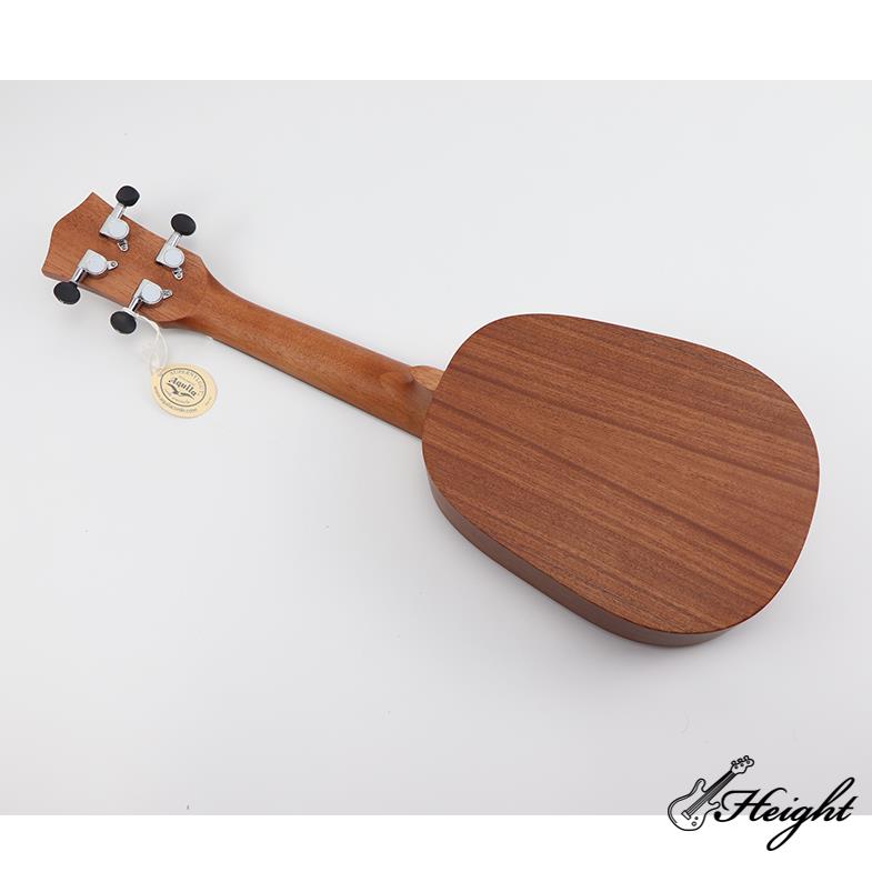 PHS06-4            21 inch Sapele pineapple ukulele for beginners