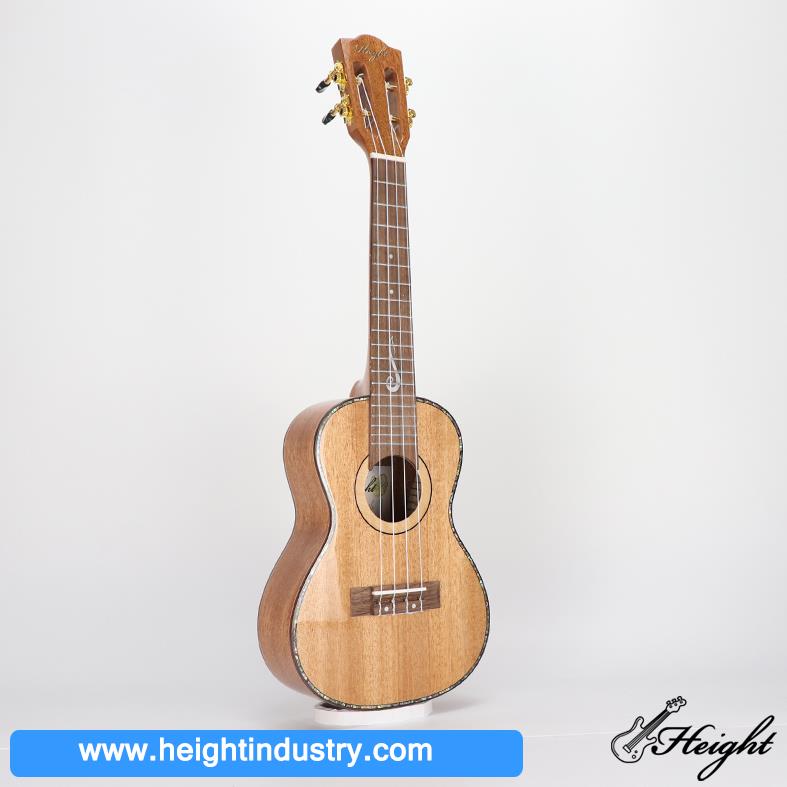 HC16 gloss solid mahogany ukulele 9