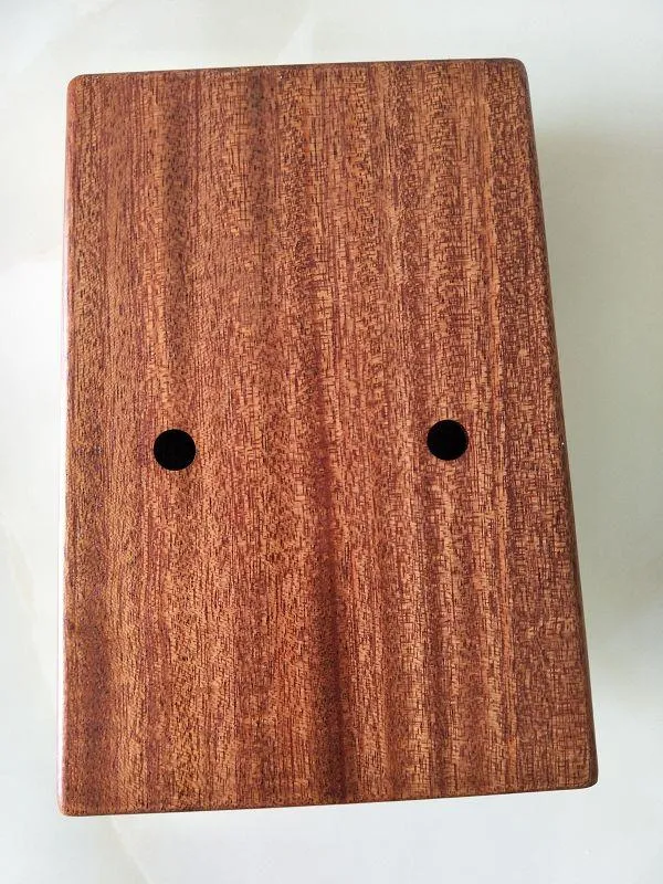 Mahogany Wood 17 Note Kalimba