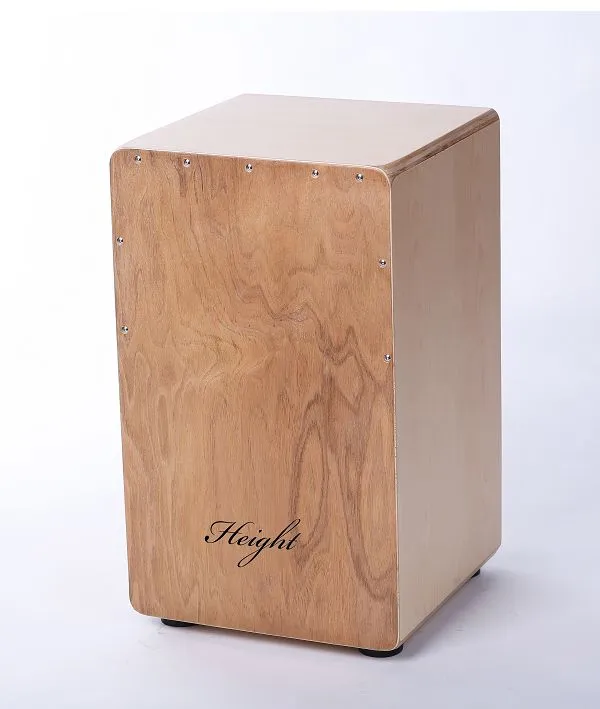 Natural Wood Cajon kassi með poka
