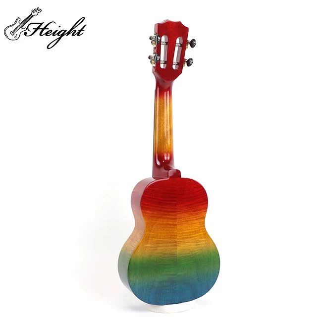High Gloss Rainbow Concert Ukulele