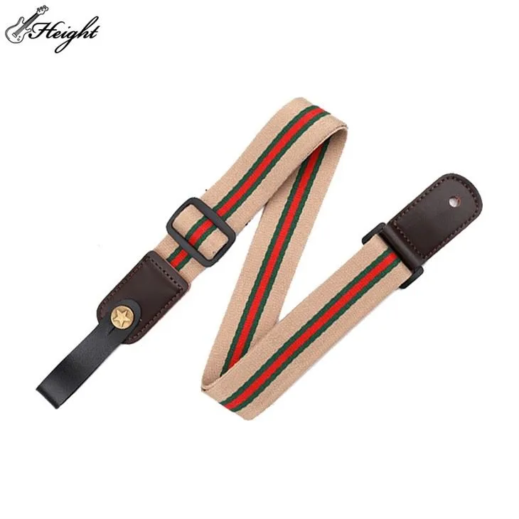 Handmade Single Button Double Hook Ukulele Neck Strap