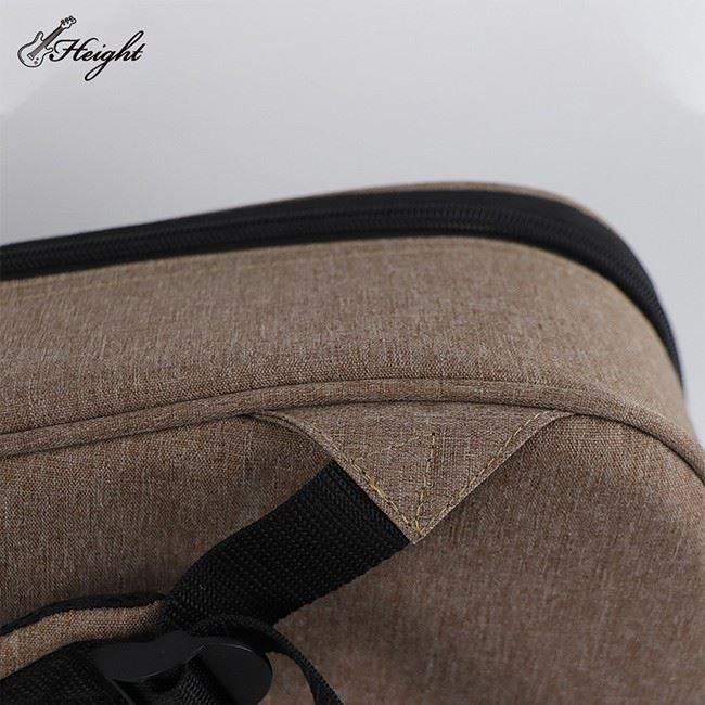 Brown Nylon Ukulele Bag