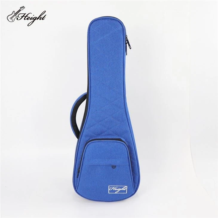 Ný blár Ukulele taska 23 Concert Cationic Ukulele taska