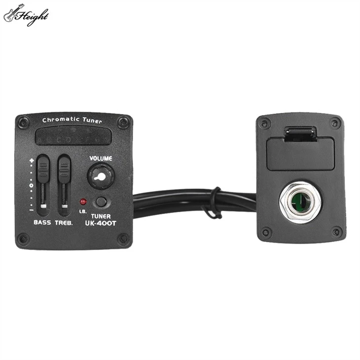 2 Band EQ UK Pickup With Chromatic LED Tuner