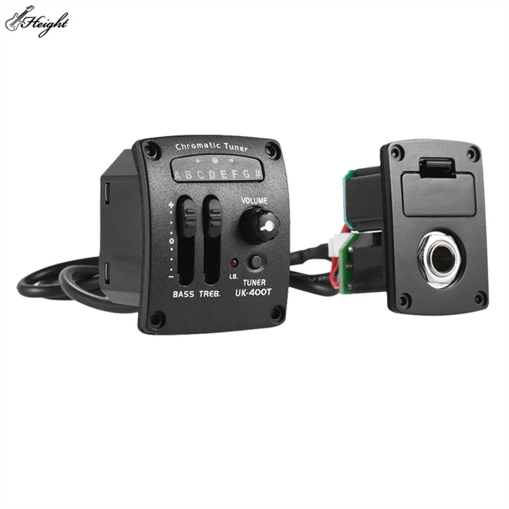 2 Band EQ UK Pickup With Chromatic LED Tuner
