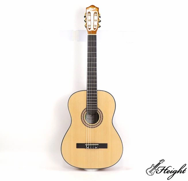 Solid Spruce Wood Travel 39 tommu gítar