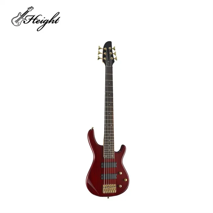 6-strengir Solid Wood Bass 24F til sölu