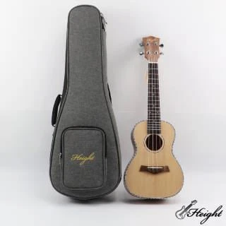 Grár vatnsheldur Ukulele taska