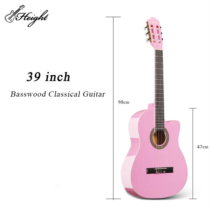 Natural 39inch Burswood Classical Guitar