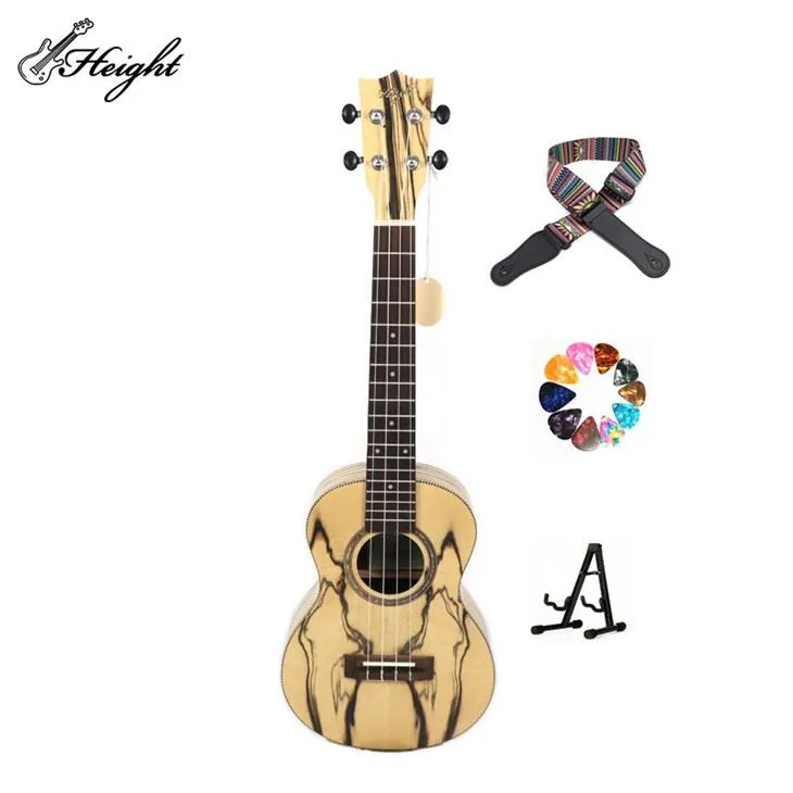 White Ebony Wood 26inch Ukulele